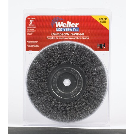 Weiler Wire Wheel 8"Coars Narro 36005